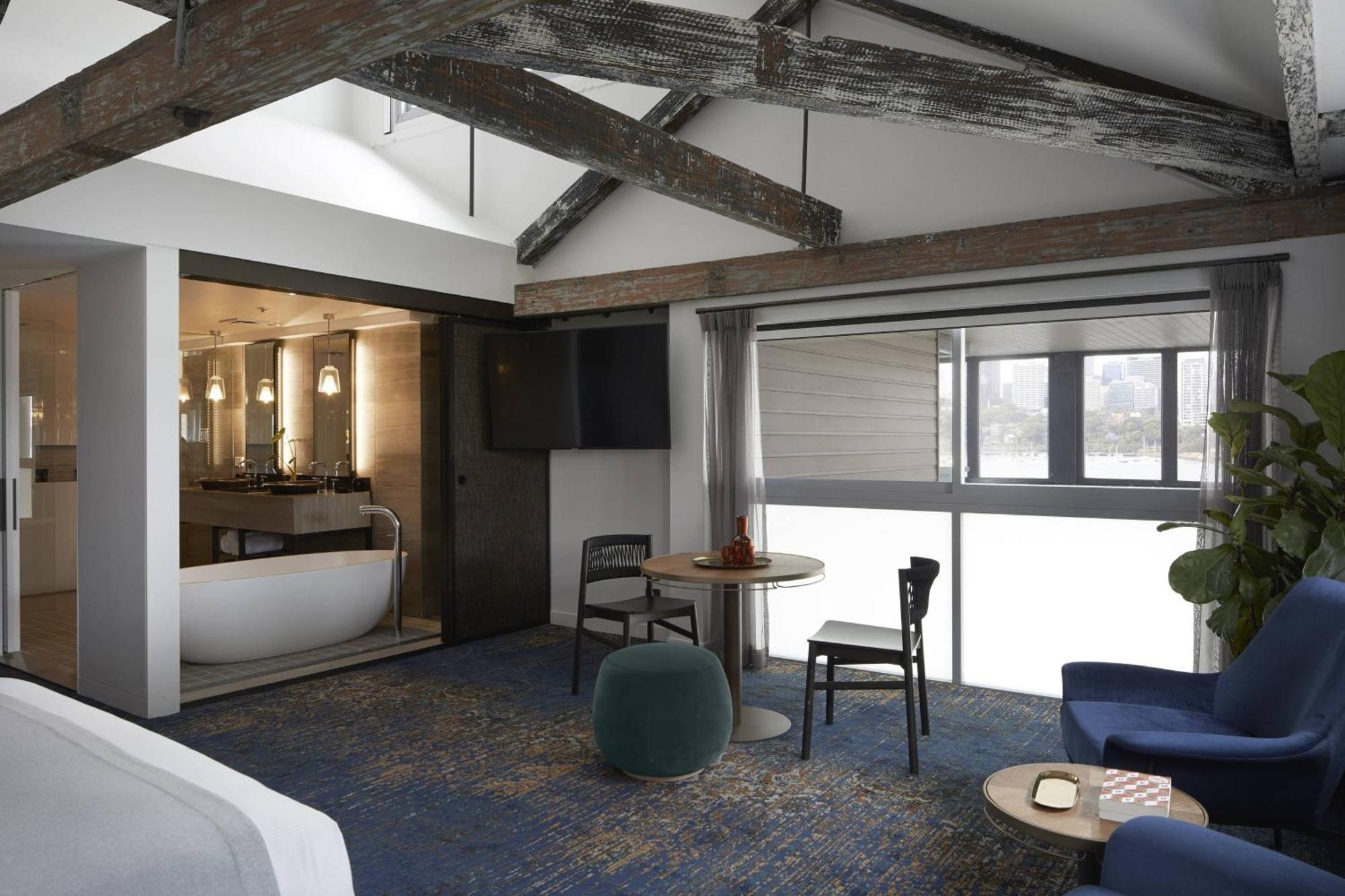 Pier One Sydney Harbour, Autograph Collection Hotel Exterior foto The interior of a suite at the hotel
